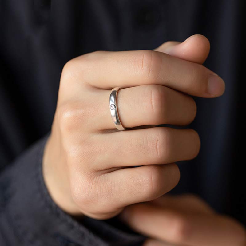 Bague couple en argent sterling 925 Buddha Stones et bénédiction du zodiaque chinois - image 6