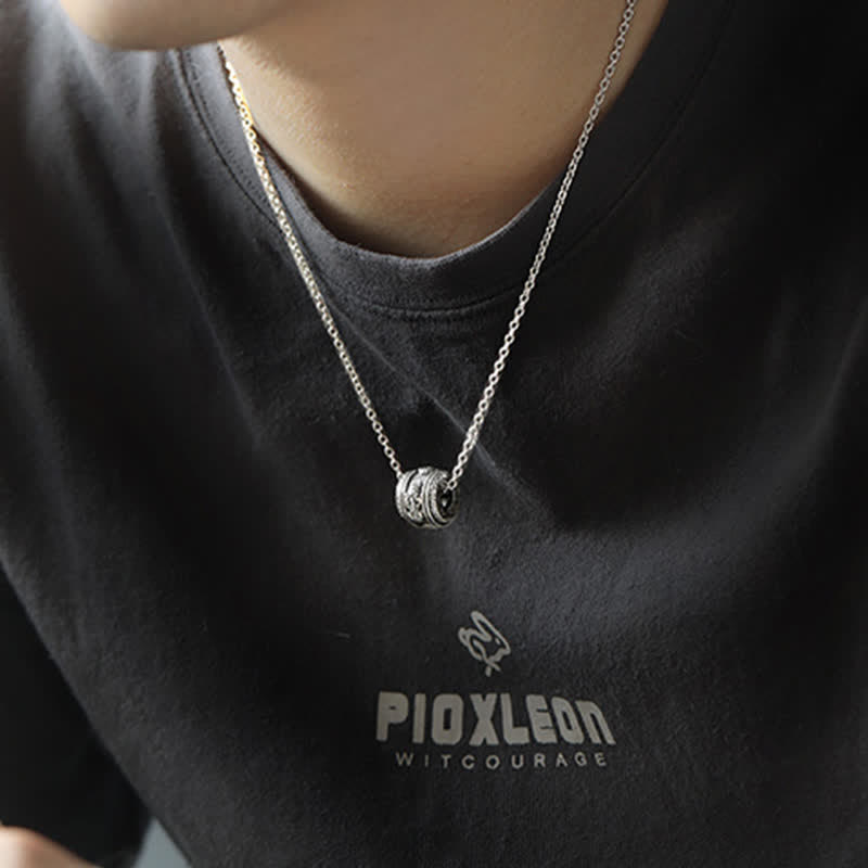 Collier pendentif rotatif PiXiu Lucky Wealth Buddha Stones - image 3