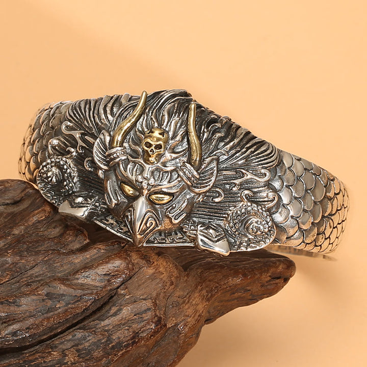 Bracelet de protection tibétain avec oiseau Garuda