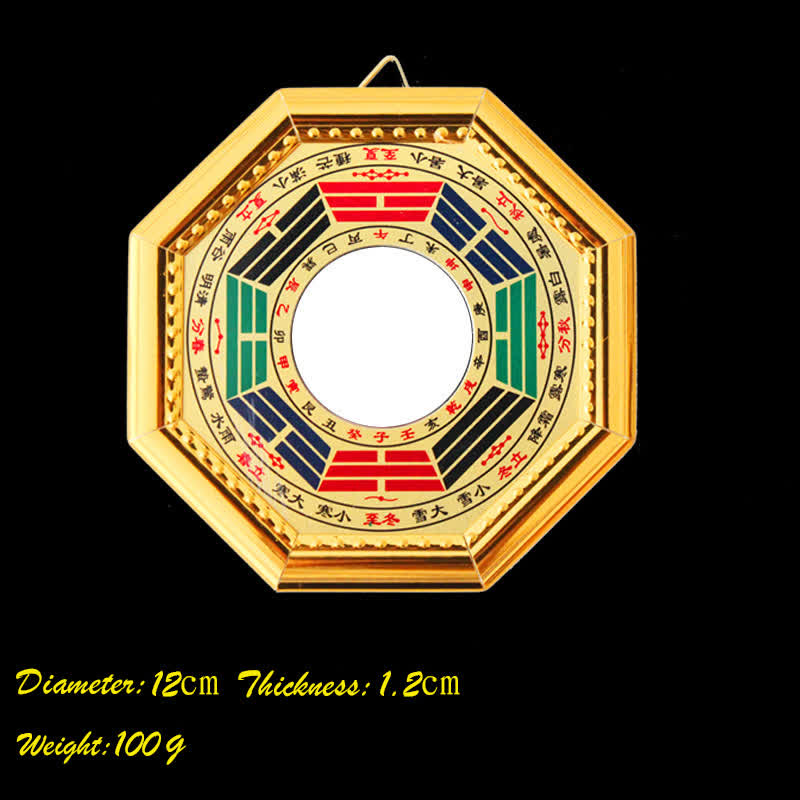 Carte Feng Shui Bagua Équilibre Harmonie Salon Carte Énergie Miroir
