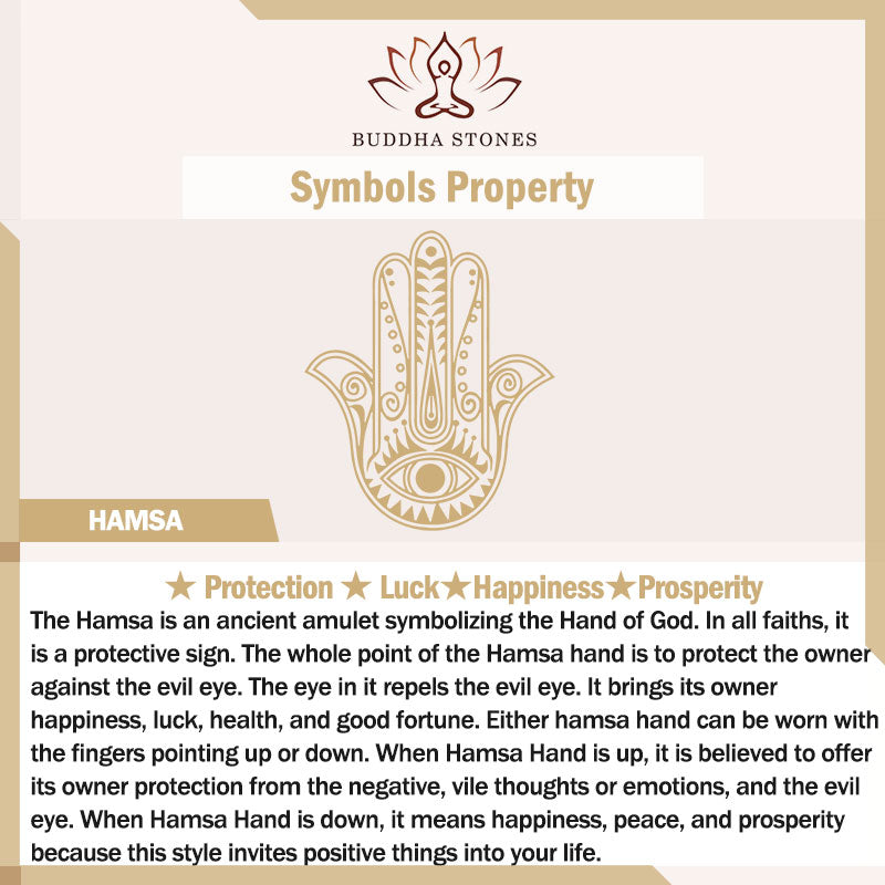 Bague ajustable en argent sterling 925 avec symbole Hamsa et zircone de Buddha Stones - image 10