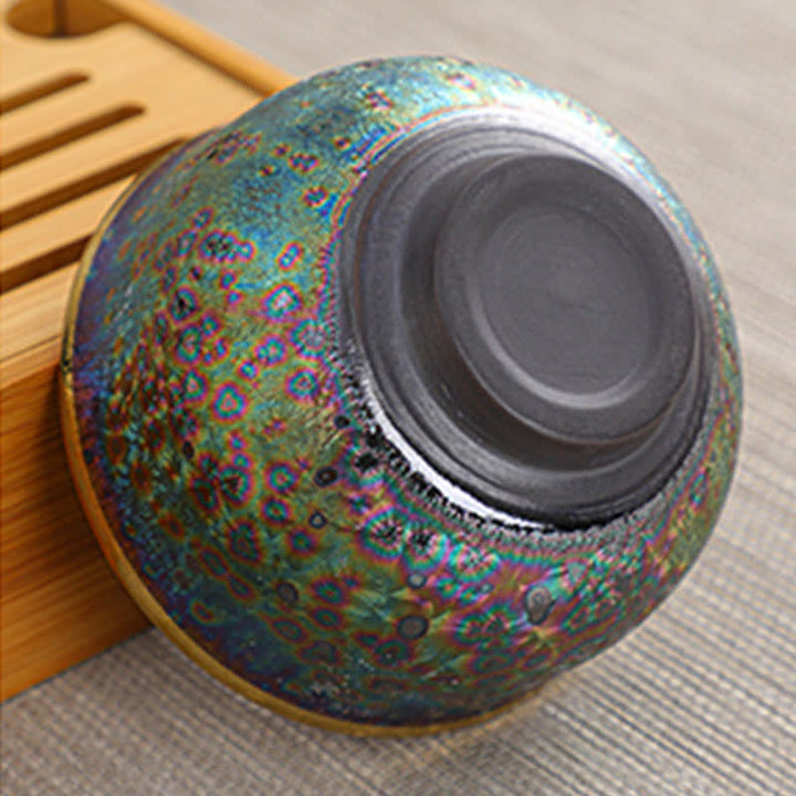 Tasses à thé en céramique colorées Buddha Stones