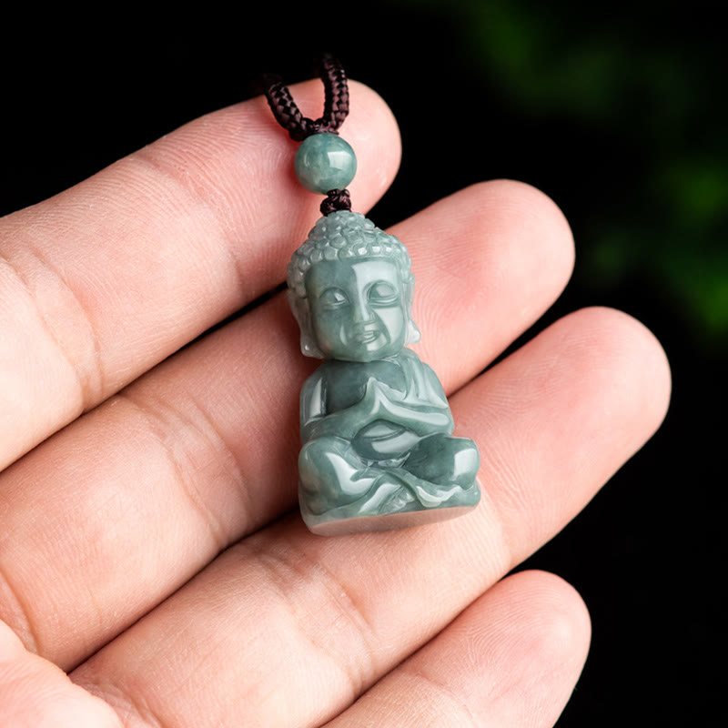 Collier pendentif amulette de méditation Buddha Stones de Bouddha et sérénité - image 5