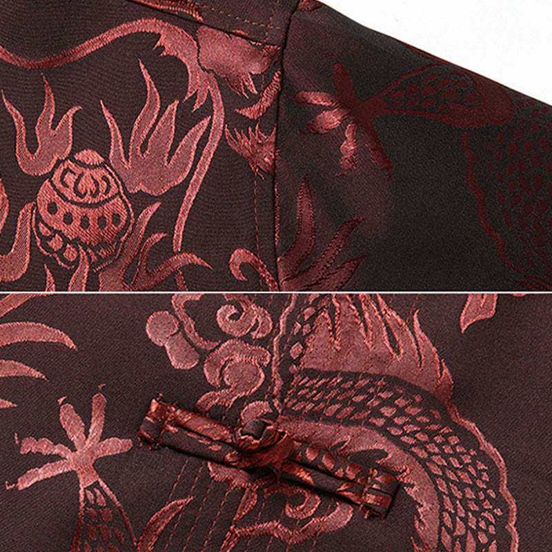 Costume Tang en Buddha Stones pour hommes, vêtements traditionnels chinois Hanfu, chemise de Kung Fu, uniforme, manteau à manches longues, hauts et pantalons, vêtements pour hommes - image 7