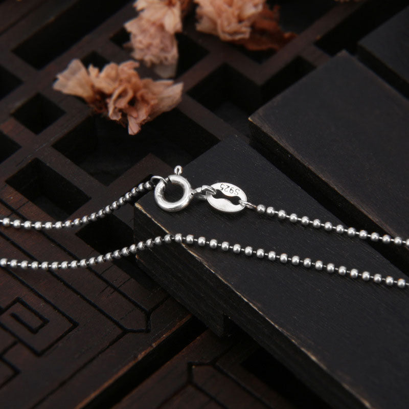 Collier pendentif Vajra en argent sterling 925 avec Buddha Stones