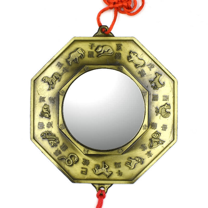 Carte Feng Shui Bagua Pièces des Cinq Empereurs Carte énergétique de l'harmonie des nœuds chinois