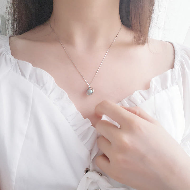 Buddha Stones pendentif rotatif en argent sterling 925 avec pierres de lune et planète d'amour - image 2