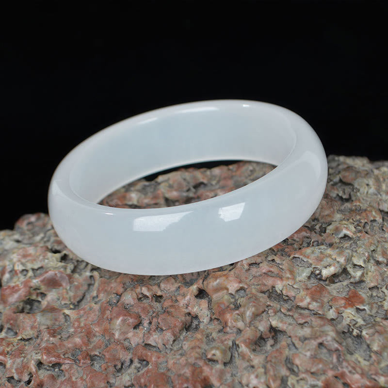 Bracelet porte-bonheur en jade doré et soie naturelle Buddha Stones