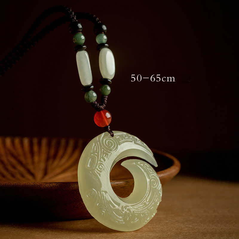 Collier pendentif porte-bonheur en jade , Buddha Stones, boucle de paix, petite feuille, bois de santal rouge, cinabre, agate