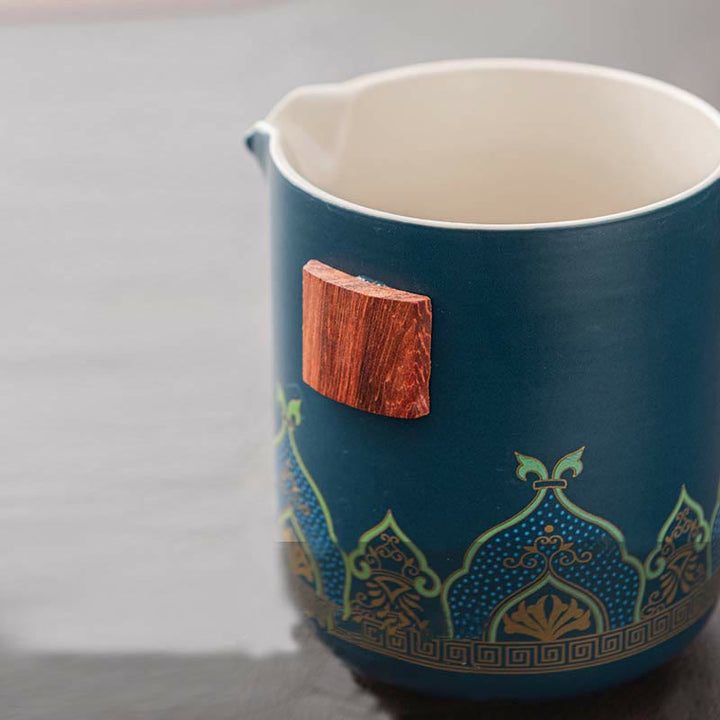 Théière chinoise Gongfu en céramique avec Buddha Stones - image 4