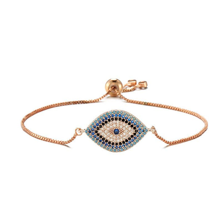 Bracelet de guérison et de protection contre le mauvais œil en Buddha Stones
