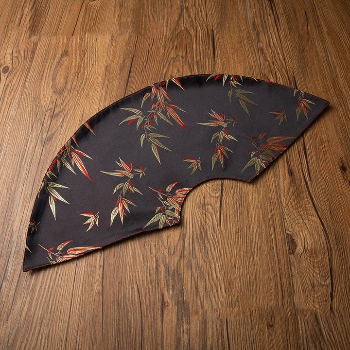 Buddha Stones vintage et vagues de la mer, dessous de verre pour tasse à thé, tapis à thé Kung Fu