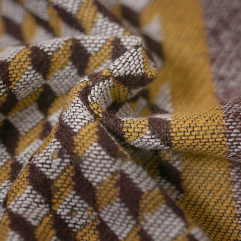 Châle tibétain en Buddha Stones , motif classique, écharpe de voyage confortable et chaude pour l'hiver - image 6