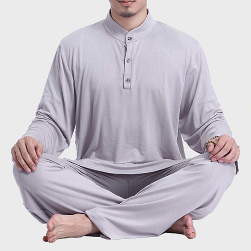 Ensemble de vêtements pour hommes Buddha Stones la méditation, la prière, le yoga, le zen, le tai-chi - image 4