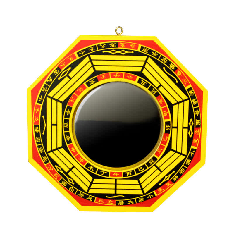Miroir Feng Shui Bagua pour équilibrer l'énergie du salon