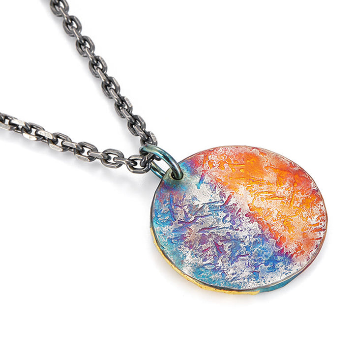 Collier pendentif de compassion moitié démon moitié bouddha en argent sterling 999 et or 24 carats avec Buddha Stones - image 9