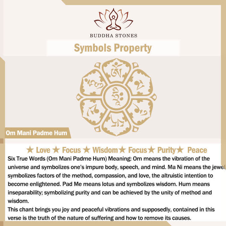 Collier pendentif porte-bonheur tibétain en pierres de Buddha Stones en obsidienne noire naturelle Om Mani Padme Hum Bouddha Swastika