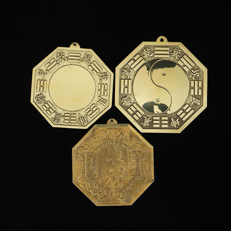 Carte Feng Shui Bagua Carte énergétique de l'équilibre du cuivre