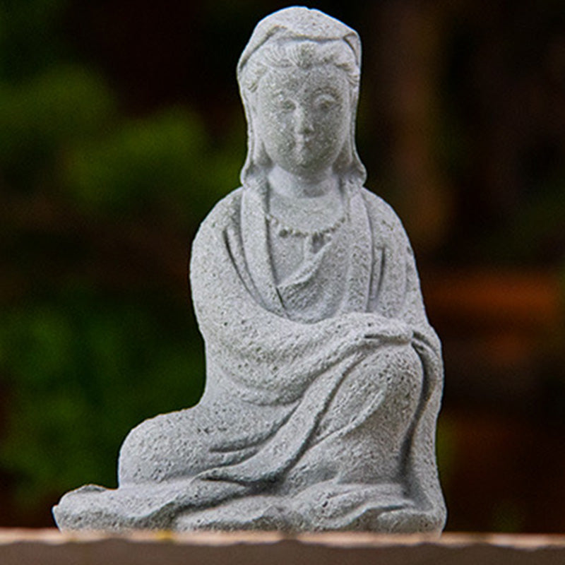 Buddha Stones Statue d'Avalokitesvara Bénédiction Décoration de la maison - image 16