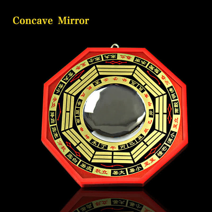 Miroir Feng Shui Bagua pour équilibrer l'énergie du salon