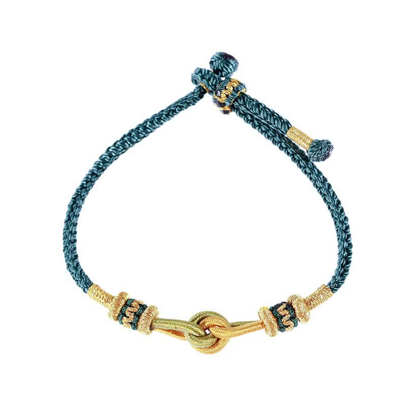 Bracelet tressé en Buddha Stones fait à la main, nouage, foi, force