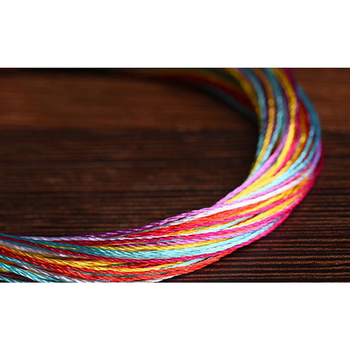 Bracelet tibétain fait main en Buddha Stones avec cinq fils colorés pour protection du festival des bateaux-dragons, pour adultes et enfants