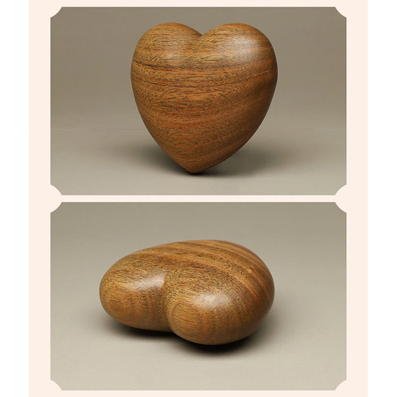 Buddha Stones de santal vert Petite feuille Bois de santal rouge Chat mignon Animaux Décoration de paix apaisante