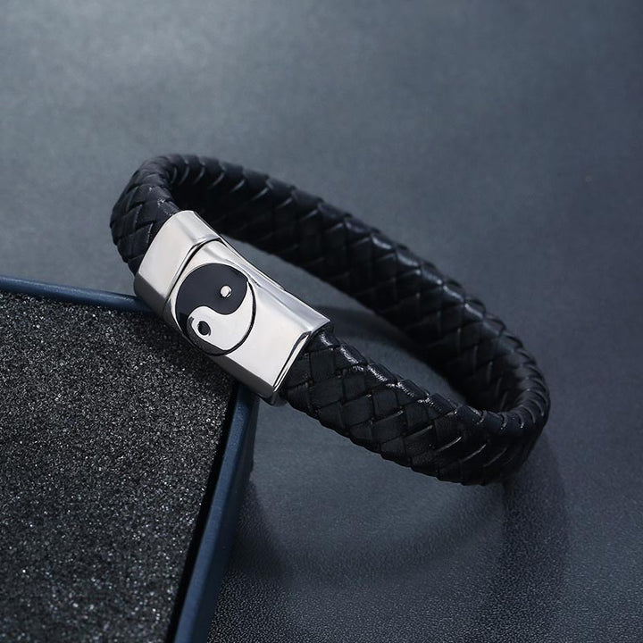 Bracelet d'équilibre FengShui Yin Yang Buddha Stones - image 1