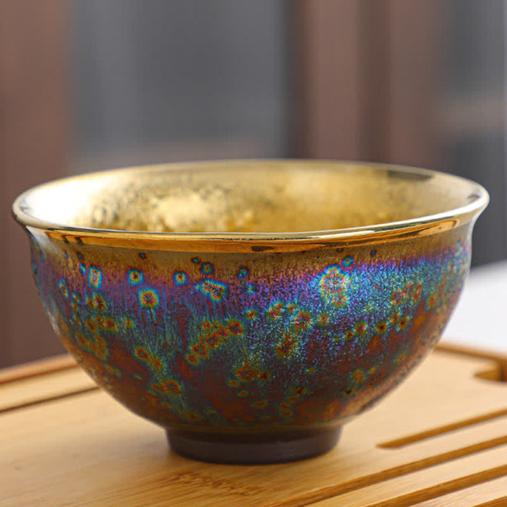 Tasses à thé en céramique colorées Buddha Stones