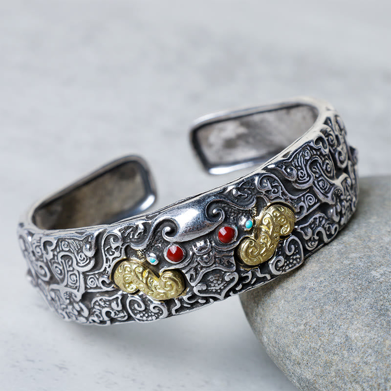 Bracelet de bénédiction PiXiu gravé avec Buddha Stones FengShui
