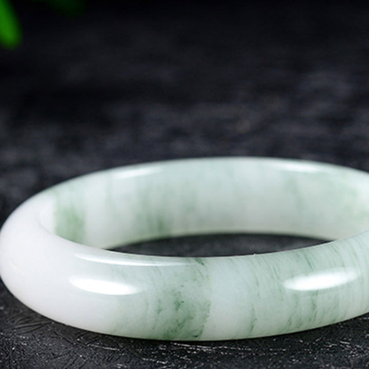 Bracelet de guérison porte-bonheur en jade naturel