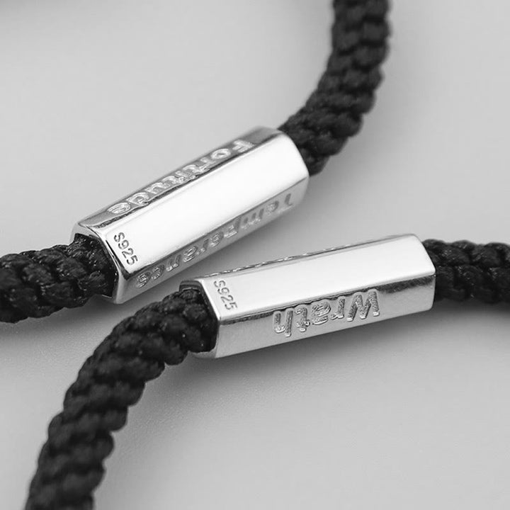 Bracelet tressé Seven Deadly Sins Seven Virtues