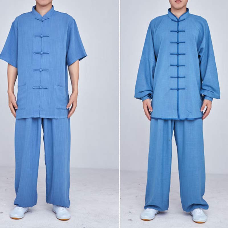 Ensemble de vêtements unisexe brodés Buddha Stones, méditation, prière zen, Tai Chi spirituel, Qigong - image 32