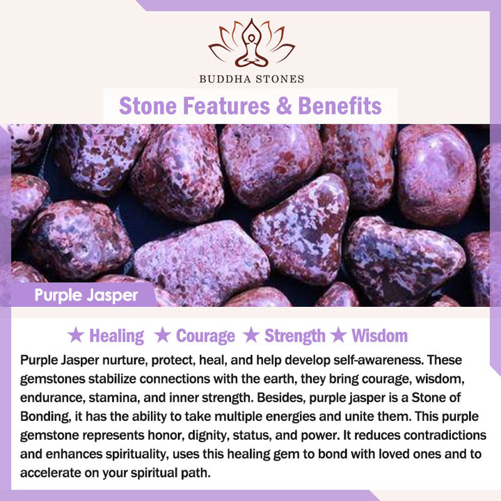 Bracelet Mala en Buddha Stones