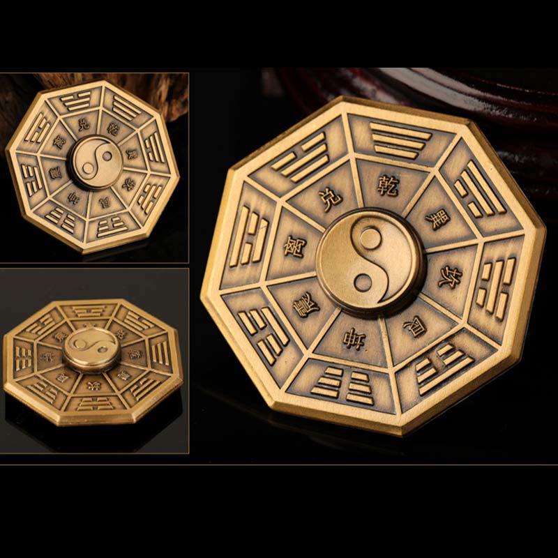 Buddha Stones Fidget Spinner Bénédiction Tai Chi Doigt Main Spinner Décoration - image 6