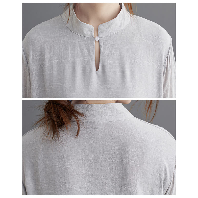 Ensemble de vêtements pour femmes Buddha Stones et motif simple pour méditation, prière, pratique spirituelle zen, yoga - image 3