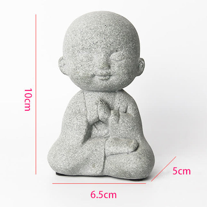 Buddha Stones Méditation Prière Statue de Bouddha Compassion Décoration de la maison