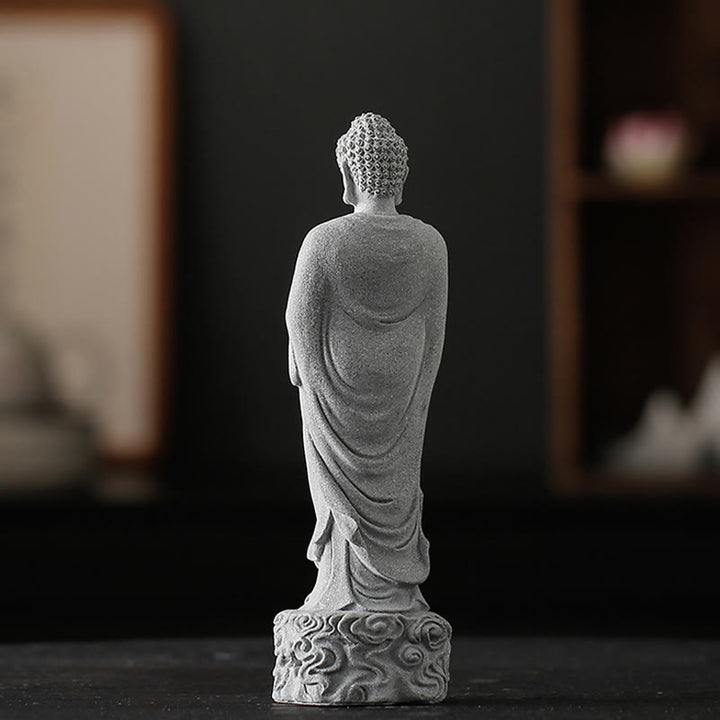 Buddha Stones Méditation Bouddha Nuages de bon augure Design Sérénité Décoration de la maison