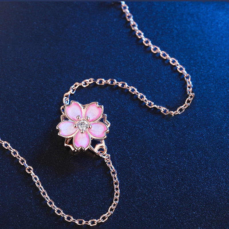 Bracelet chaîne de bénédiction en argent sterling 925 Buddha Stones et anneau rotatif - image 8