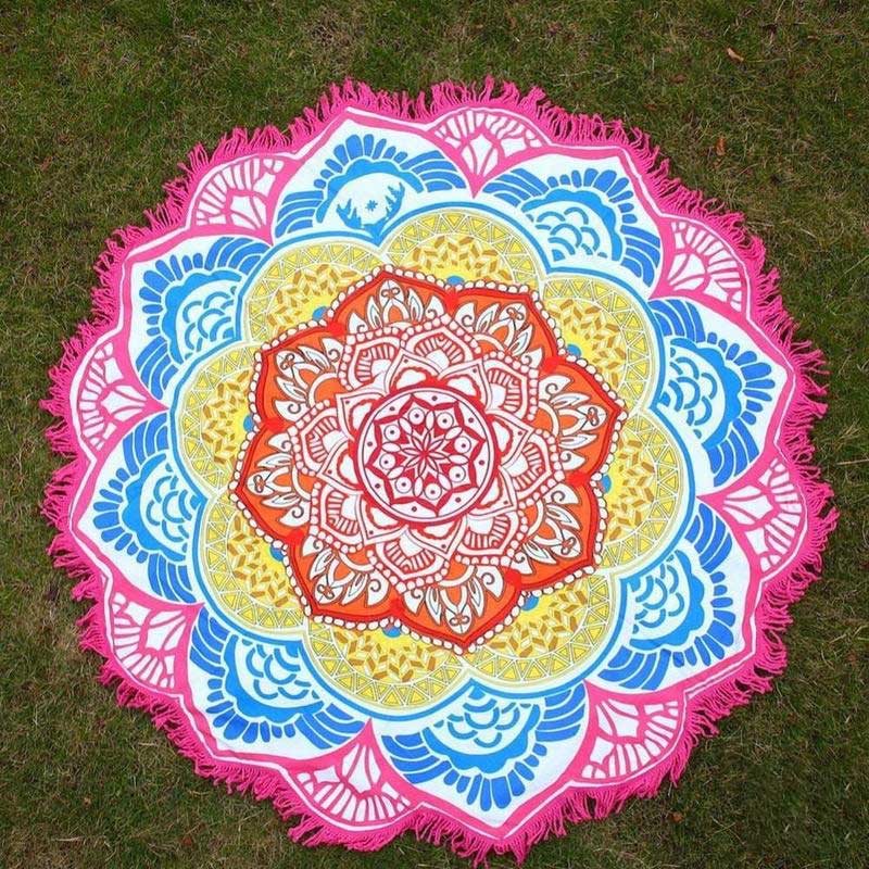 Tapis de décoration tibétain en Buddha Stones de Bouddha et mandala - 4 - image 12
