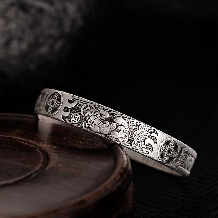 Bracelet réglable de protection FengShui Lucky PiXiu Buddha Stones