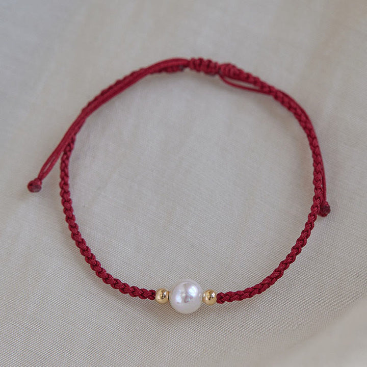 Bracelet tressé en Buddha Stones