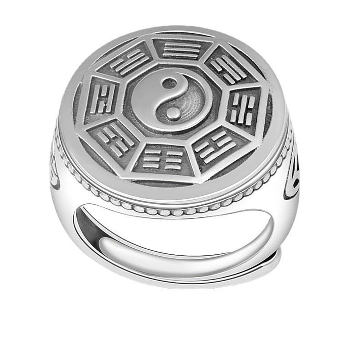 Bague réglable équilibre Yin Yang - image 0