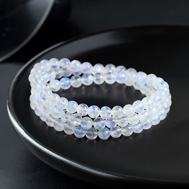 Bracelet de guérison positif en pierre de lune