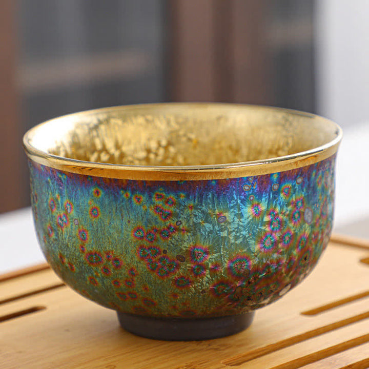 Tasses à thé en céramique colorées Buddha Stones