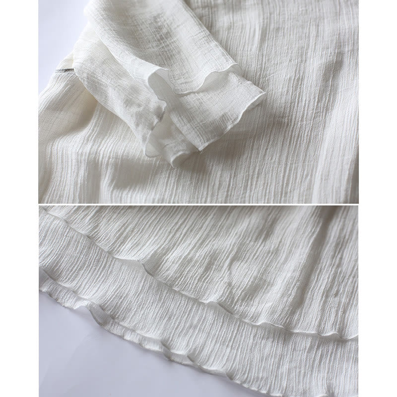 Ensemble de vêtements pour femmes de couleur unie Buddha Stones vintage yoga zen prière méditation spirituelle pratique - image 8