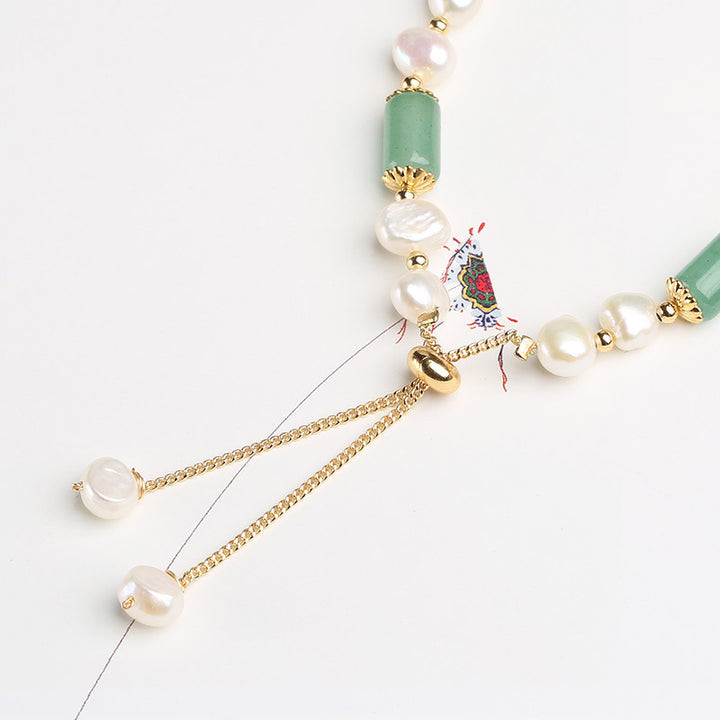 Bracelet porte-bonheur en perles d'aventurine verte et cristal rose avec Buddha Stones - image 6