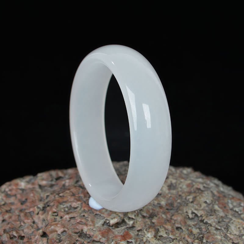 Bracelet porte-bonheur en jade doré et soie naturelle Buddha Stones