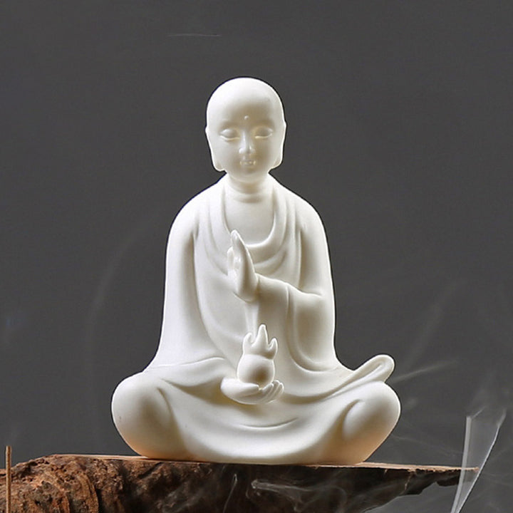 Décoration LED en céramique avec bénédiction du Bouddha Avalokitesvara Ksitigarbha Bodhisattva - image 7