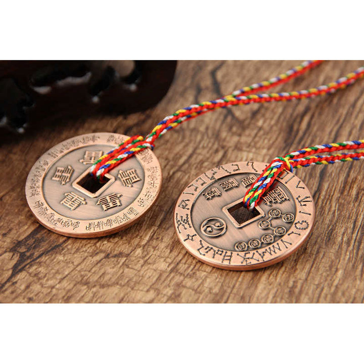 Buddha Stones Taoïsme Yin Yang Symbole Protection Pendentif Décoration Amulette